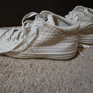 Converse Off-White Textured High-Tops